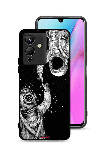 Tolwak غطاء حماية لجهاز Infinix Note 12 5G بتصميم رواد فضاء