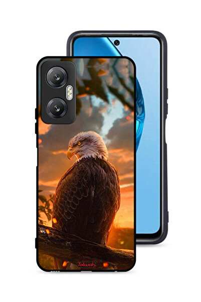 Tolwak غطاء حماية لهاتف Infinix Hot 20 5G بتصميم النسر