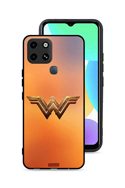Tolwak غطاء حماية لهاتف Infinix Smart 6 بشعار Wonder Women