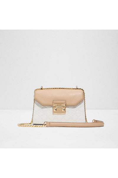 Aldo White L City Handbags for Female
