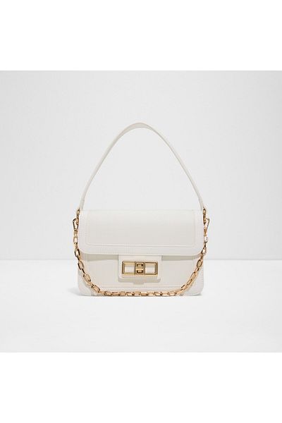 Aldo White L City Handbags for Female