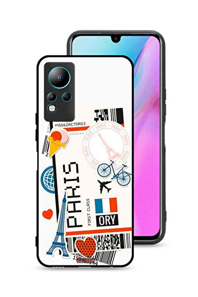 Tolwak غطاء حماية لجهاز Infinix Note 11 - ملصق باريس