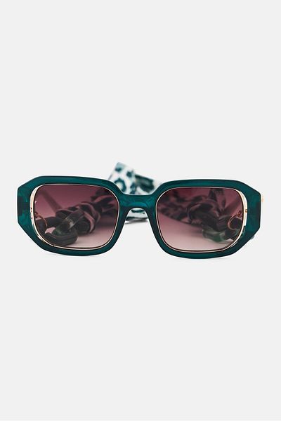 Guess Women GU781796F53 Square Sunglasses, Brown