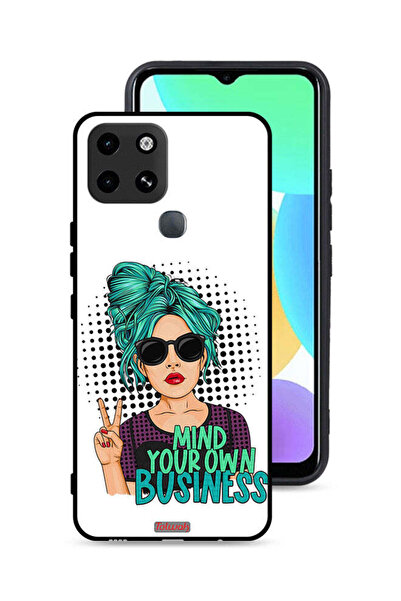 Tolwak غطاء حماية لهاتف Infinix Smart 6 - اهتم بشؤونك الخاصة