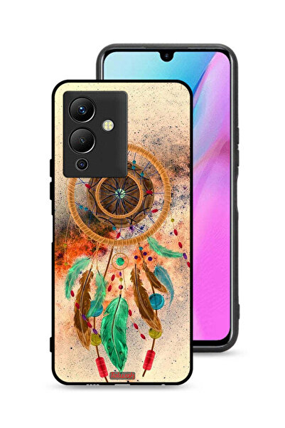 Tolwak غطاء حماية لهاتف إنفينيكس نوت 12 برو 5G بنقشة ماندالا وريش معلق