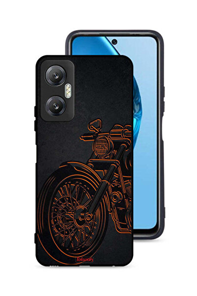 Tolwak غطاء حماية لهاتف Infinix Hot 20 5G بتصميم دراجة كلاسيكية