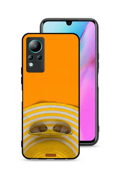 Tolwak غطاء حماية واقٍ لهاتف Infinix Note 11 مع قبعة ونظارات
