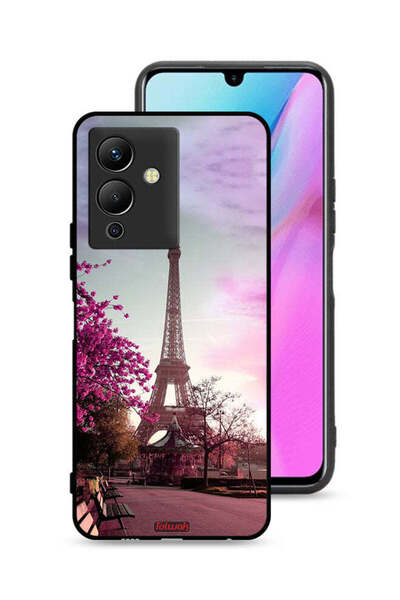 Tolwak غطاء حماية لهاتف Infinix Note 12 Pro 5G بتصميم برج إيفل