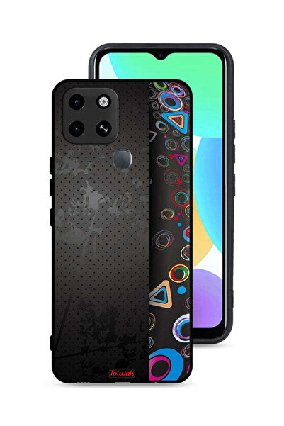 Tolwak غطاء حماية بنمط نمطي لهاتف Infinix Smart 6