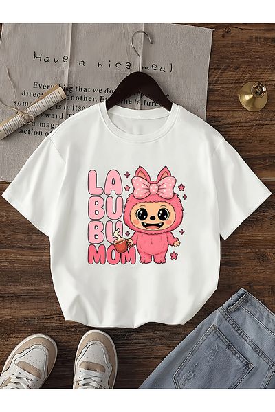 Let's Wear Μπλουζάκι με στάμπα Labubu Character για κορίτσι