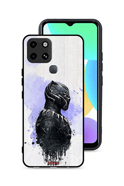 Tolwak غطاء حماية لهاتف Infinix Smart 6 باللون الأسود