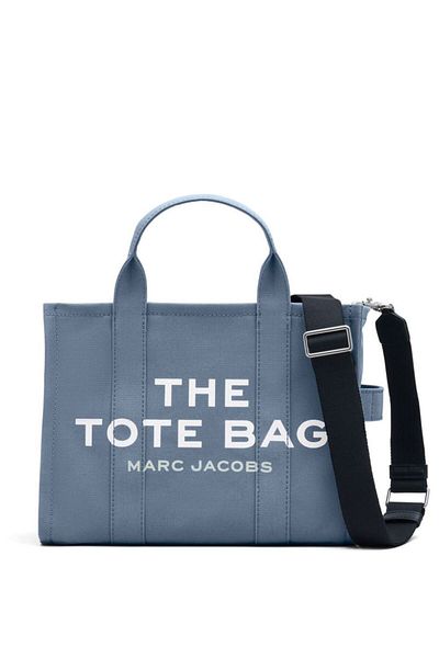 Marc Jacobs Marc Jacobs Bleu 'The Medium Canvas' Tote Bag In Cotton