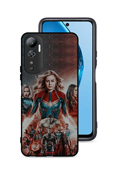 Tolwak غطاء حماية لجهاز Infinix Hot 20 4G بتصميم Avengers