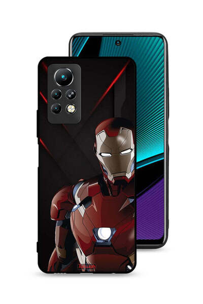 Tolwak غطاء حماية لهاتف Infinix Note 11 Pro بتصميم Iron Man