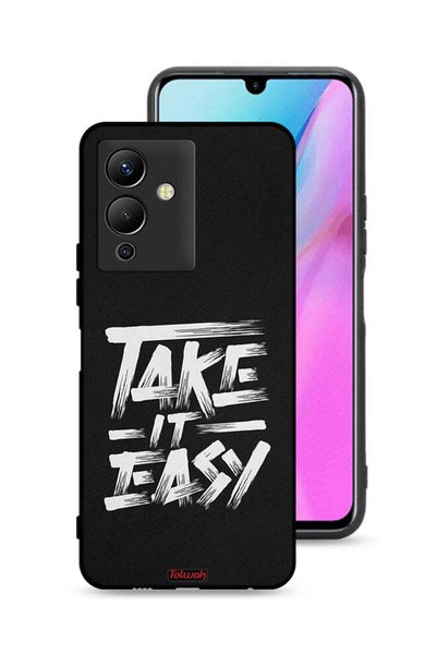 Tolwak Infinix Note 12 5G Protective Case Cover Take It Easy