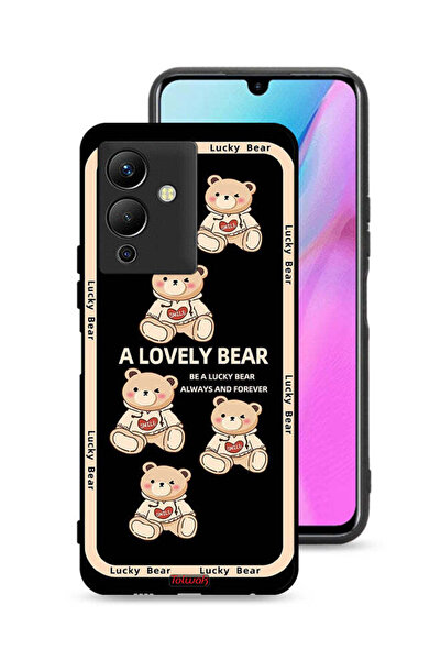 Tolwak غطاء حماية لهاتف Infinix Note 12 Pro 5G بطبعة دب جميل