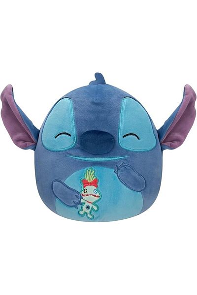 Squishmallows Stitch Holding Scrump – Kellytoy Plush | Soft & Colorful Stuffed Toy | Washable Squishy Cuddle Gift