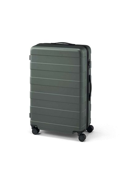 Muji Hard Carry Bag With Stopper & Adjustable Carry Bar, 75 L
