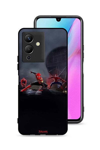 Tolwak Infinix Note 12 Pro 5G Protective Case Cover Three Spiders