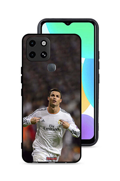 Tolwak غطاء حماية لهاتف إنفينيكس سمارت 6 كريستيانو رونالدو