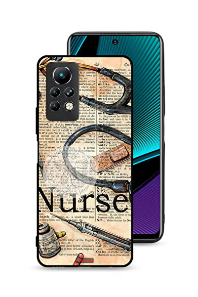 Tolwak غطاء حماية لهاتف Infinix Note 11 Pro بتصميم أدوات ممرضة عتيقة