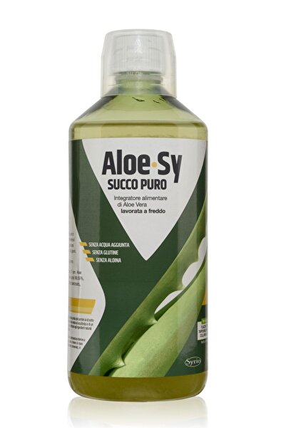 Syrio Aloe Sy Succo Puro, Gel de Aloe Vera Pur, Nepasteurizat, SYRIO, 1000 ml