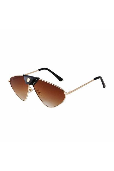 MBrands sunglasses, aviator Gold/Brown