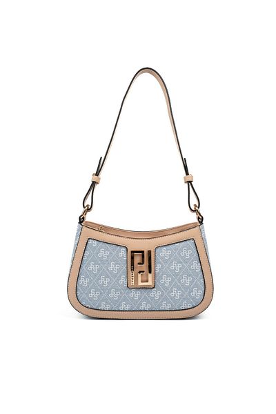 Silver Polo Argintiu și Polo Blue - Ten SP1132 Geantă crossbody pentru femei