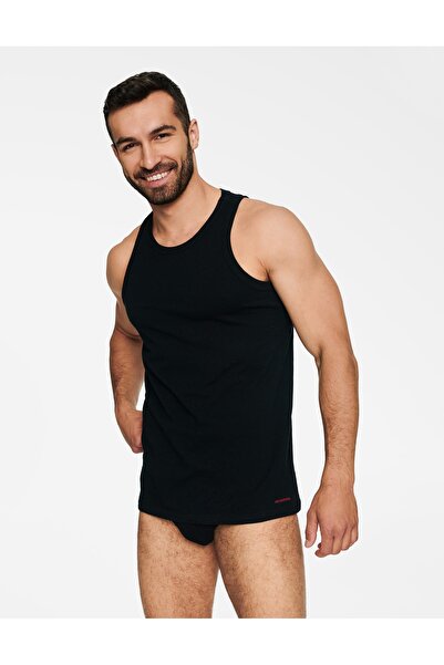 Henderson Men's Classic Undershirt Camisole Tank Top Cotton & Elastane | Brass