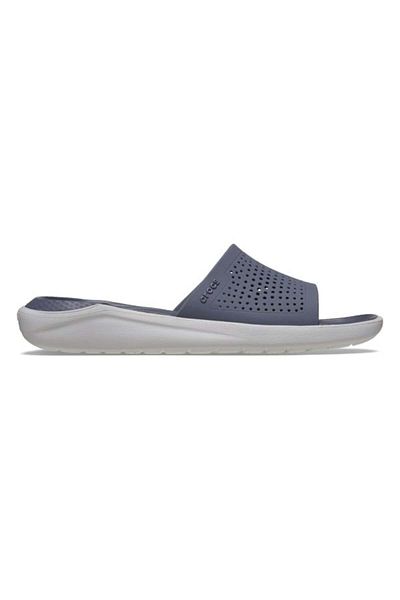 Crocs LiteRide Slide Slippers 46-47 EU - M12 US Blue - Storm