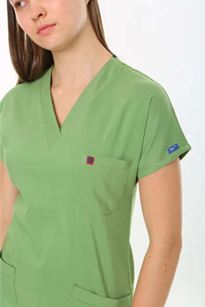 İBA MEDİKAL Ιατρική στολή FlexCool Olive Green Unisex