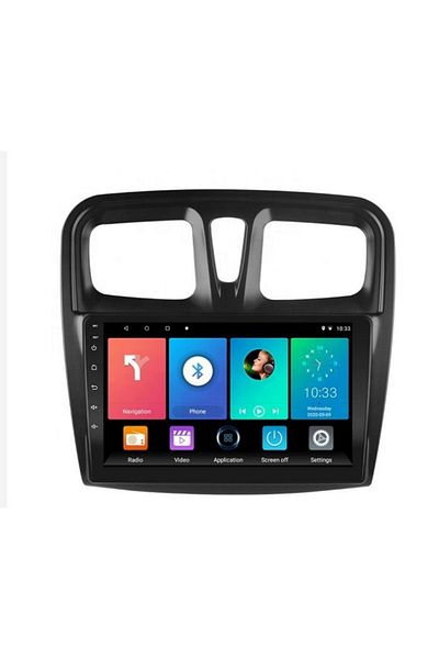 ideal STORE Navigation compatible Dacia Logan 2 IdealStore Sandero 20 Renault Symbol 2014-2019 NAVDED-C16