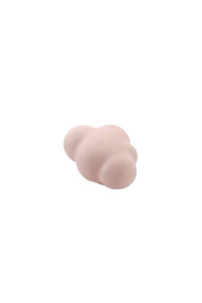 The Casius. Ceramic Button Handle for Cabinet or Drawer, Pink Cloud Model