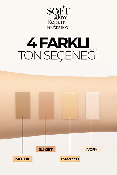 New Well Ivory Soft Glow Repair Foundation Yumuşak Işıltılı Onarıcı Fondöten 30 ML