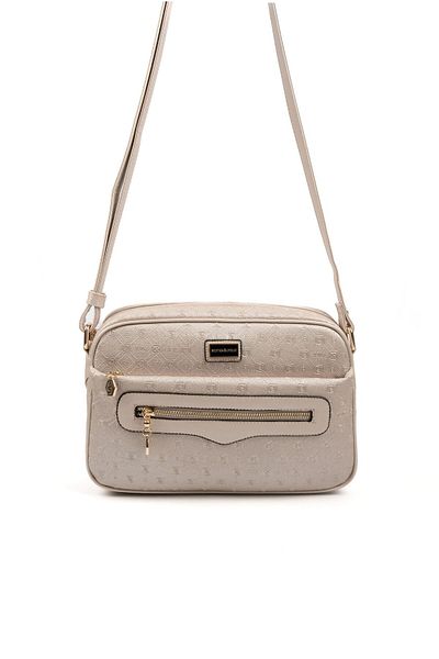 Silver Polo Silver & Polo Beige - S.Beige Sp491 Women's Crossbody Bag