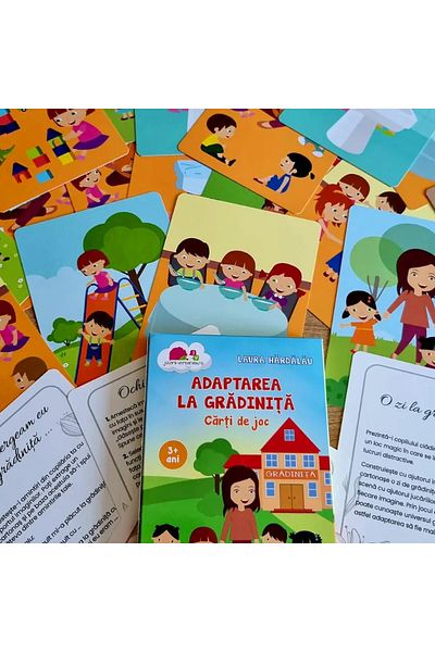 JUCARII VORBARETE Adapting to kindergarten - playing cards