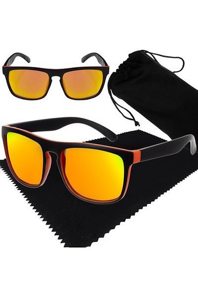 ideal STORE SunGlasses idealSTORE Polarized Sunglasses, UV 400 Filter, Mirror Effect Lenses, Amor