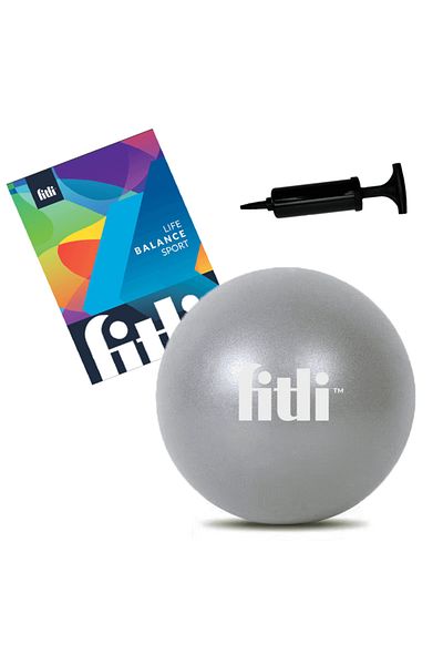 Fitli Minge fitness 22cm, pump included, Gri