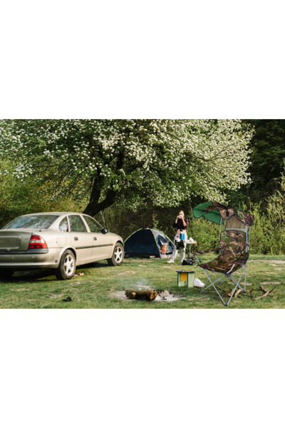 ideal STORE Πτυσσόμενη Καρέκλα Ψαρέματος Panama idealSTORE, Διαστάσεις 92 x 130 cm, Σκίαστρο, Su