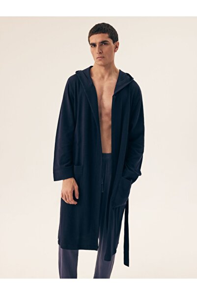 Henderson Halat bărbătesc clasic și elegant din bumbac, cu mânecă lungă, crav...