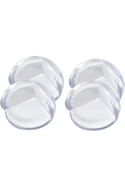 ideal STORE Set of 4 idealStore SafetyConer Corner Protectors, for Protecting the Corners of Tables, Cabinets, and