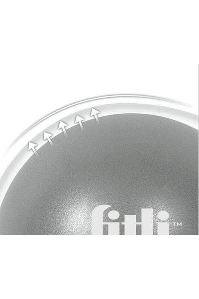Fitli Minge fitness 22cm, pump included, Gri