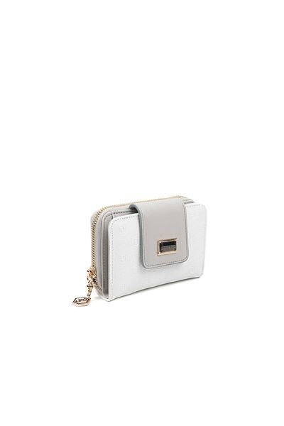 Silver Polo Silver & Polo White - A.Gray Sp935 Women's Wallet & Card Holder