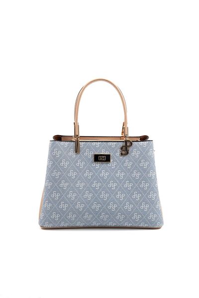 Silver Polo Silver & Polo Blue - Ten Sp1098 Women's Handbag