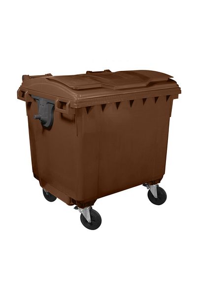 ideal STORE IdealStore Professional Container, Equipped with lid, 4 swivel wheels, High density plastic, 1100