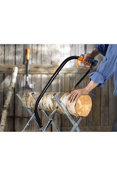 ideal STORE Hand saw, idealStore ProfiToos, with Frame, Hardened Steel blade, Blade length 600 mm