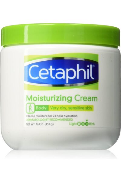 Cetaphil Moisturizing Cream for Dry and Sensitive Skin, Fragrance-Free, 16 Ounces