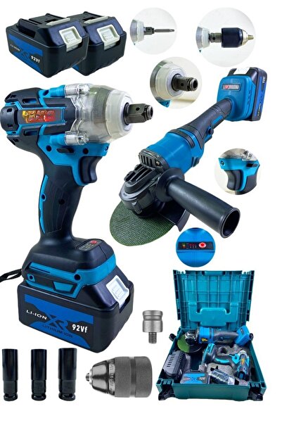 Spech Power Brushless Kömürsüz Motor Şarlı Taşlama ve Akülü Bijon Somun Sökme...