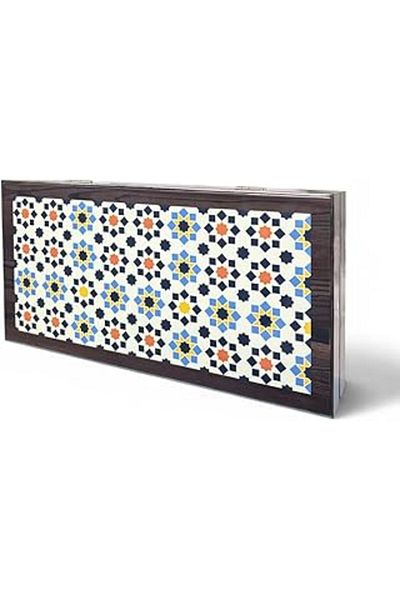 STOREMAX Biggdesig Star Backgammon |   Anti-Scratch Floor, Mdf Case with Anti-Slip, 2 Layers of Polished