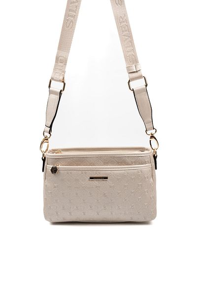 Silver Polo Silver & Polo Beige - S.Beige SP1184 Geantă de damă